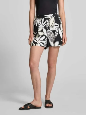 Szorty o kroju relaxed fit z mieszanki lnu i wiskozy s.Oliver RED LABEL