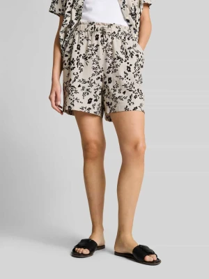 Szorty o kroju relaxed fit z mieszanki wiskozy i lnu Tom Tailor Denim