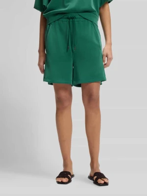 Szorty o kroju relaxed fit z tunelem Boss Orange