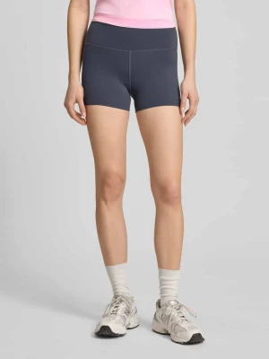 Szorty o kroju slim fit z nadrukiem z logo model 'Reflect' P.E Nation