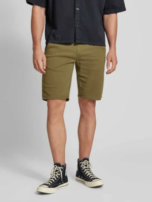 Szorty o kroju slim fit z tunelem model ‘BLIZZARD’ Blend
