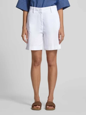 Szorty o kroju slim fit z twillu Marc O'Polo