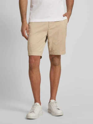 Szorty o kroju slim fit ze szlufkami na pasek model ‘Slice’ Boss