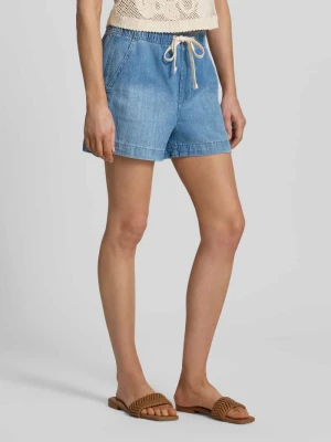 Szorty o kroju straight fit w optyce denimu GAP Jeansowy niebieski