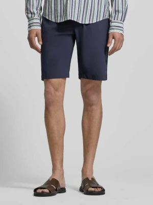 Szorty o kroju straight fit z elastycznym pasem CRUNA