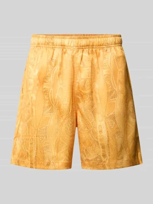 Szorty o kroju straight fit z elastycznym pasem model 'Resort' COLUCCI