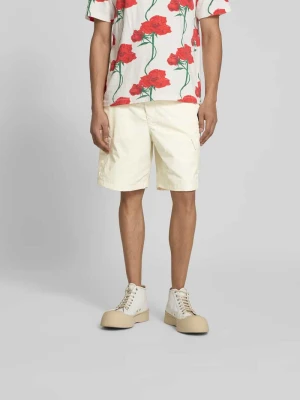 Szorty o kroju straight fit z kieszeniami cargo Kenzo Écru