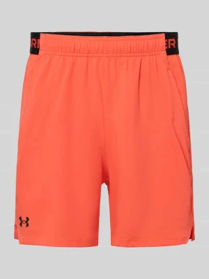 Szorty o kroju straight fit z Nadruk z logo Model 'Vanish' Under Armour