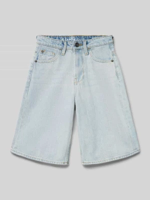Szorty o kroju straight fit z naszywką z logo model 'Jaysen' Garcia