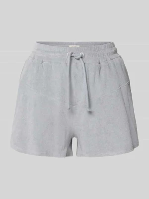 Szorty o kroju straight fit z tunelem model 'Saha' drykorn