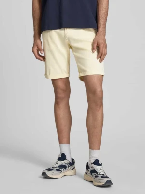Szorty o kroju straight fit z wpuszczanymi kieszeniami model 'Bowie' jack & jones