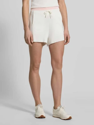 Szorty o kroju wide fit z mieszanki wiskozy model 'Gabry' Guess Activewear