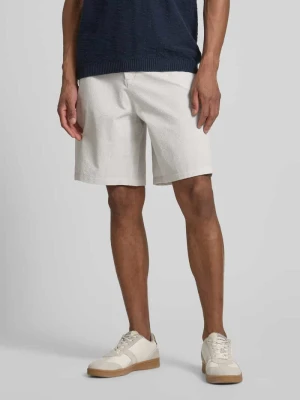 Szorty o luźnym kroju z efektem krepy Tom Tailor Denim