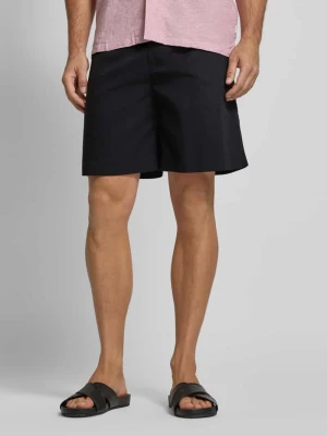 Szorty o luźnym kroju z elastycznym pasem model ‘THAIS SUMMER’ Selected Homme