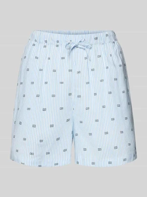 szorty od piżamy comfort fit z czystej wiskozy Tommy Hilfiger