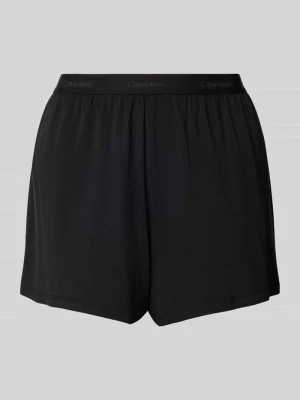 Szorty od piżamy o kroju relaxed fit z elastycznym pasem Calvin Klein Underwear
