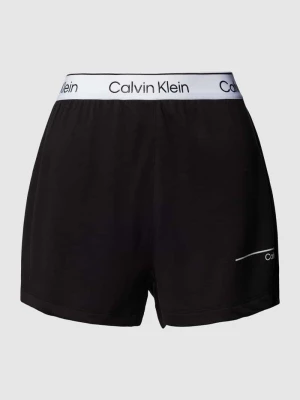 Szorty od piżamy o kroju relaxed fit z nadrukiem z logo model ‘CK META LEGACY’ Calvin Klein Underwear