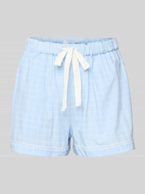 Szorty od piżamy o kroju relaxed fit z tunelem model ‘Katrina’ CCDK Copenhagen