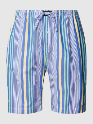 Szorty od piżamy o luźnym kroju z listwą guzikową Polo Ralph Lauren Underwear