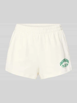 szorty od piżamy w kroju regular fit z czystej bawełny model 'HERITAGE GX' Calvin Klein Underwear