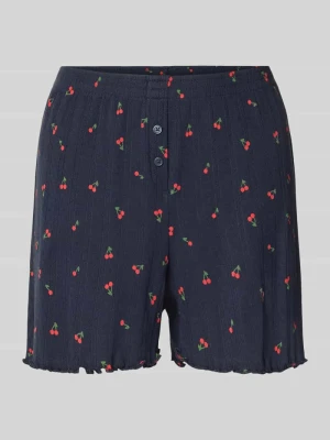 szorty od piżamy we wzór na całej powierzchni Jake*s Casual