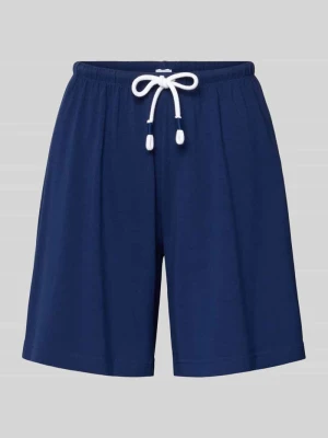 Szorty od piżamy z elastycznym pasem model ‘SOLID LOVE’ mey
