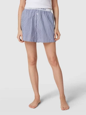 Szorty od piżamy z elastycznym paskiem z logo Polo Ralph Lauren