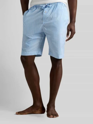 Szorty od piżamy z tunelem z czystej bawełny Polo Ralph Lauren Underwear