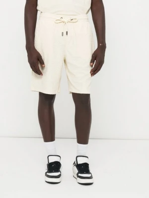 Szorty Off White jasnożółty