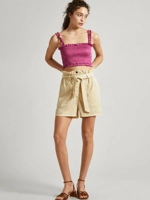 Szorty Pepe Jeans beżowy