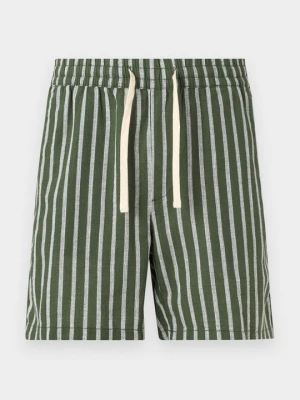 Szorty Pier One By Zalando ciemnozielony