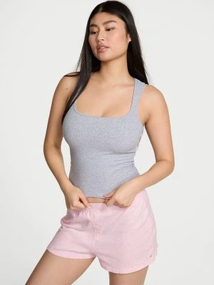 PINK Szorty Pointelle typu bokserki Victoria's Secret