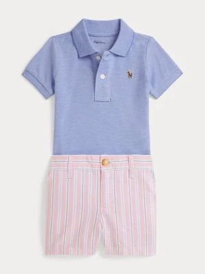Szorty Polo Ralph Lauren niebieski