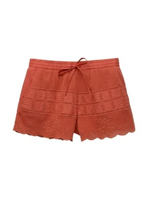 Szorty PULL&BEAR ciemnoczerwony