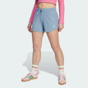 Szorty Ribbed Kids Adidas Tactile Blue