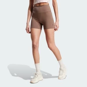 Szorty rowerowe Lounge Ribbed High-Waist Adidas