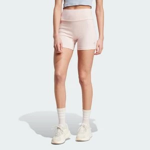 Szorty rowerowe Lounge Ribbed High-Waist Adidas