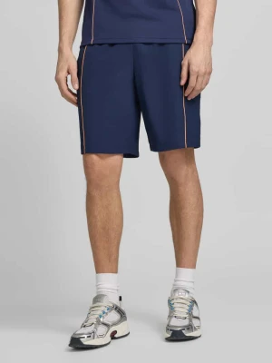 Szorty sport z miękką podszewką w kroju regular fit Lacoste Sport