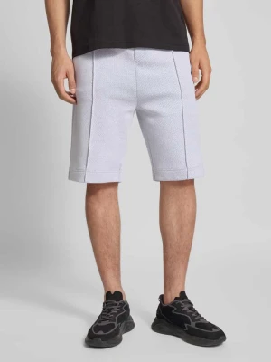 Szorty sportowe o kroju regular fit z bawełną BOSS Green