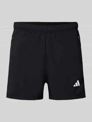 Szorty sportowe o kroju regular fit z nadrukiem z logo adidas Training