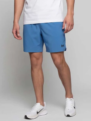 szorty sportowe o kroju regular fit z nadrukiem z logo Under Armour