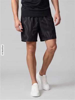 szorty sportowe o kroju regular fit z technologią dri-fit Nike Czarny