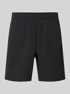 Szorty sportowe o kroju relaxed fit z elastycznym pasem Boss Czarny