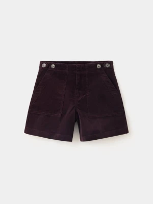 Szorty sztruksowe z guzikami purpurowy - Dzieci - lata - MANGO KIDS