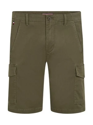 Szorty Tommy Hilfiger oliwkowy