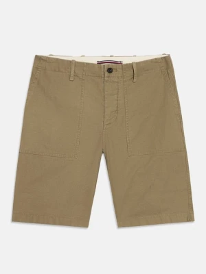Szorty Tommy Hilfiger brązowy