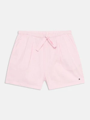 Szorty Tommy Hilfiger jasnoróżowy