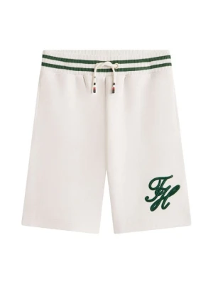 Szorty Tommy Hilfiger mleczny