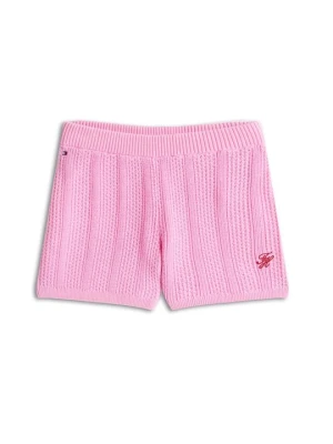 Szorty Tommy Hilfiger różowy