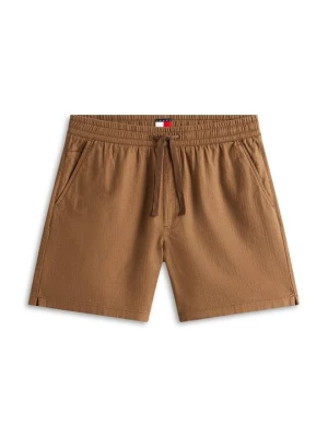 Szorty Tommy Jeans brązowy